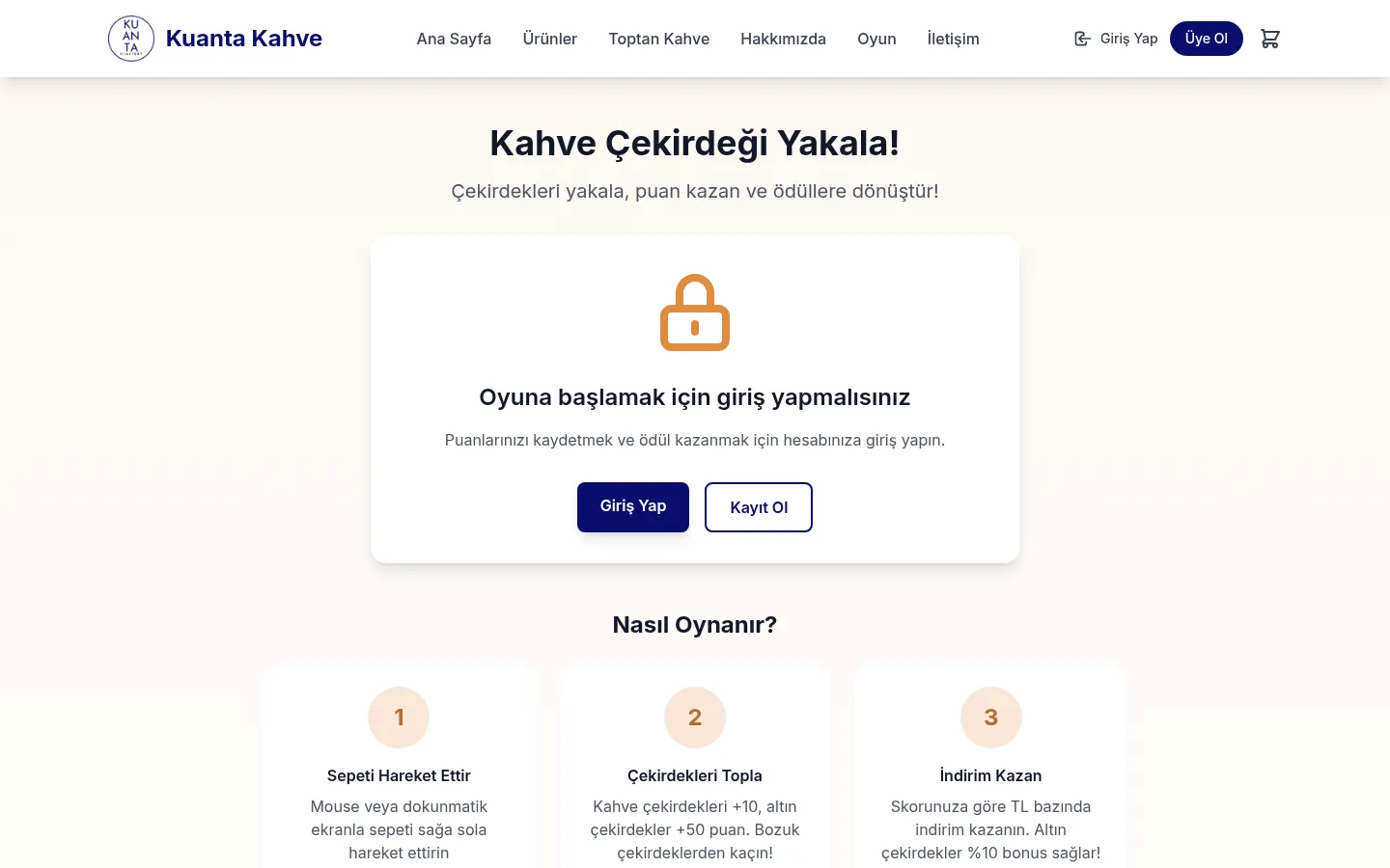 Kuanta Kahve — 1