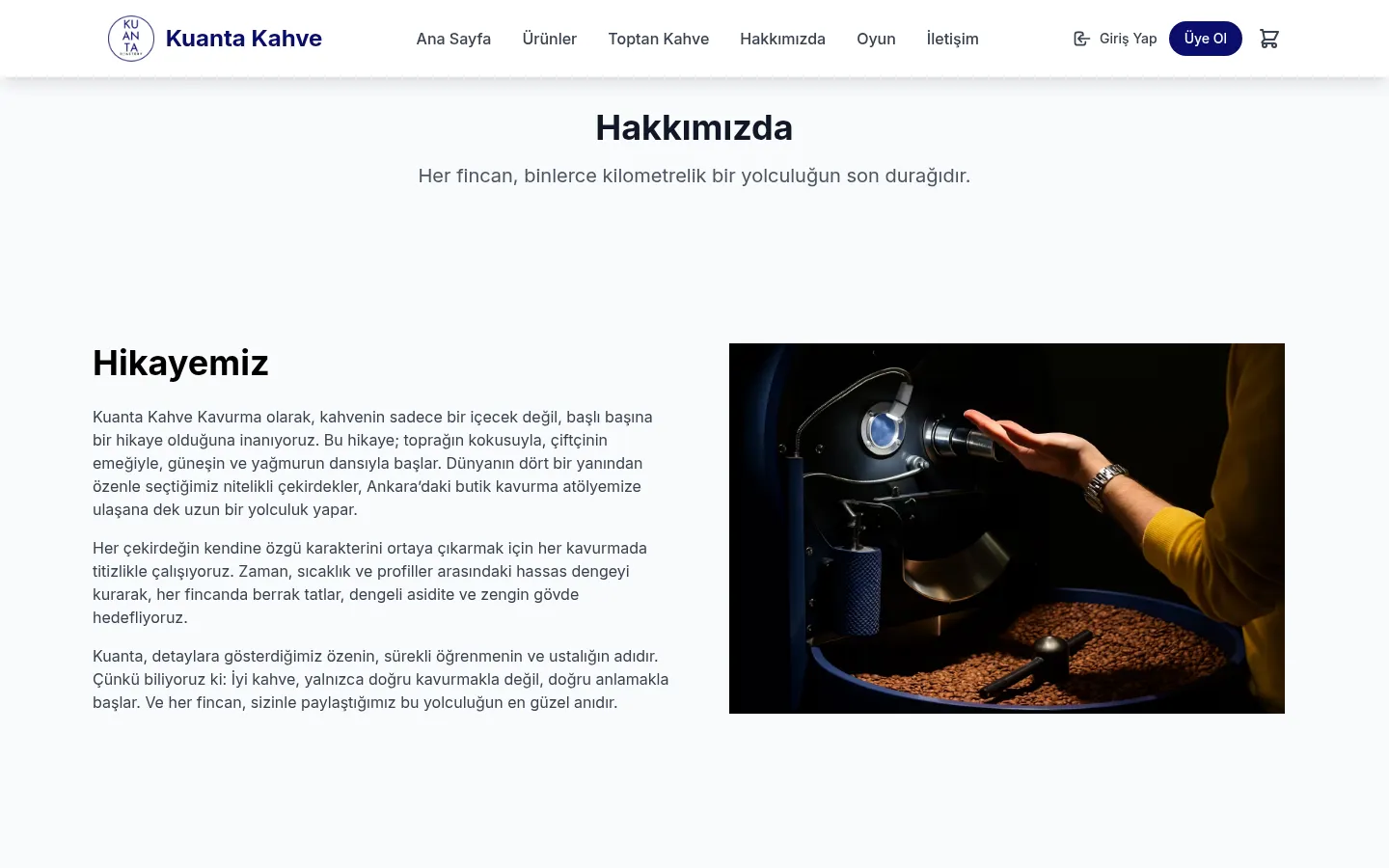 Kuanta Kahve — 2