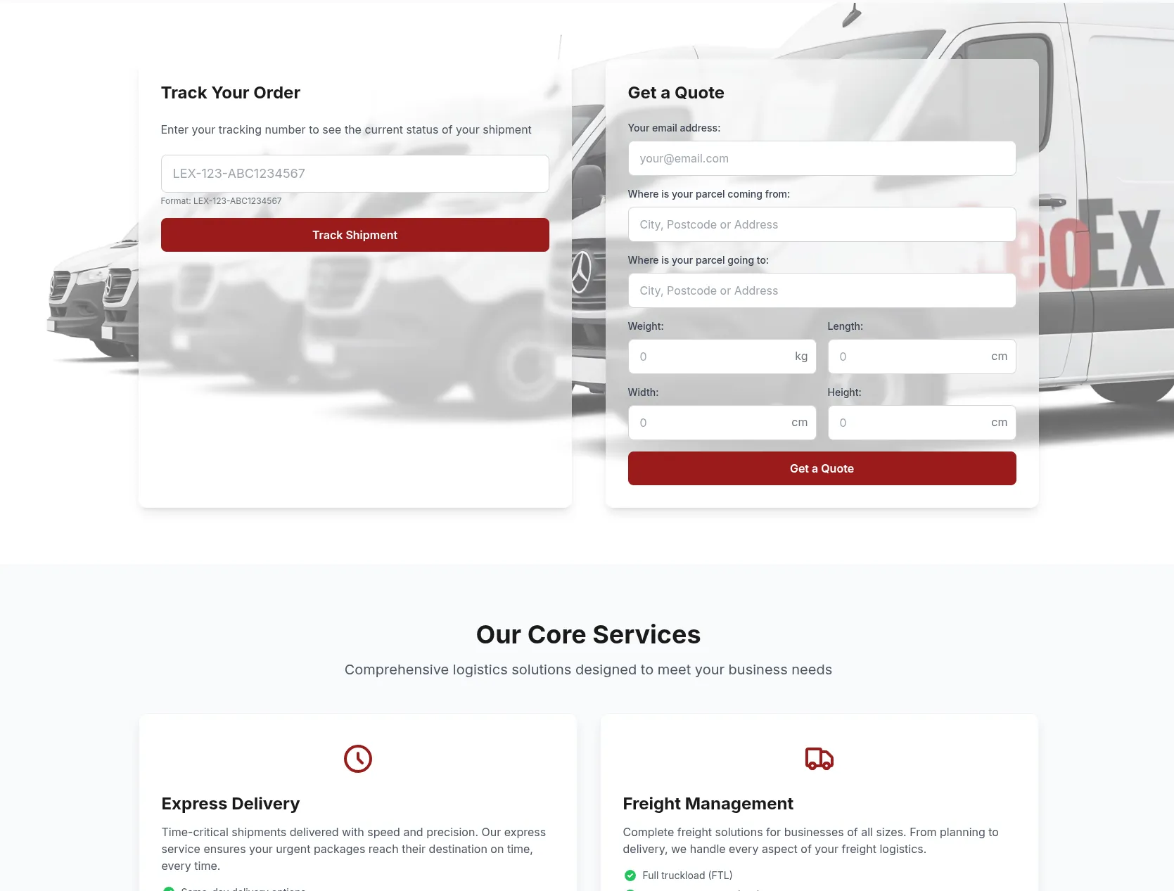 LeoEx Logistics — 1